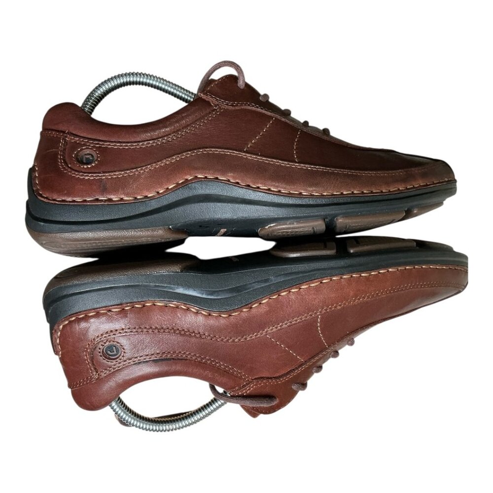 Rockport Men's Brown Leather Casual Oxford Style Sneaker Size 8 1/2 - Picture 5 of 10